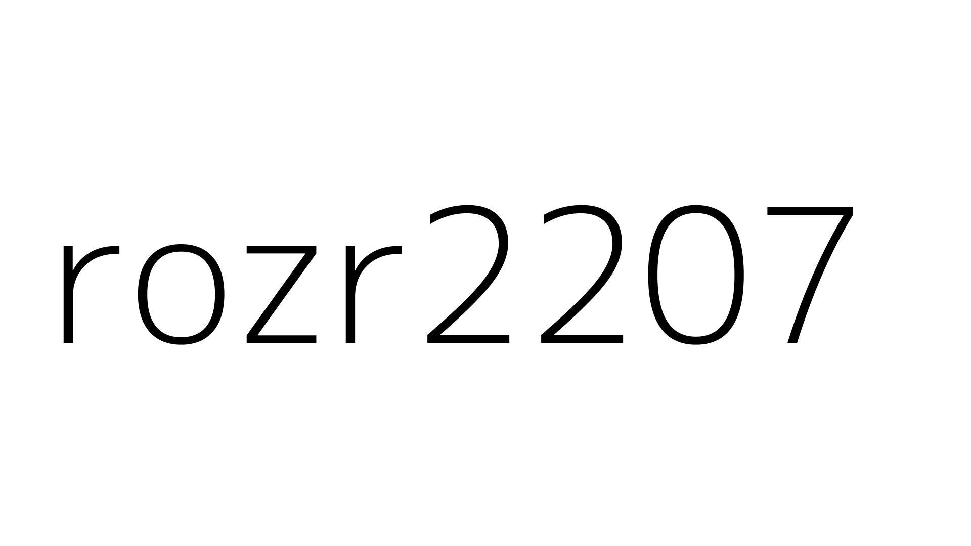 rozr2207