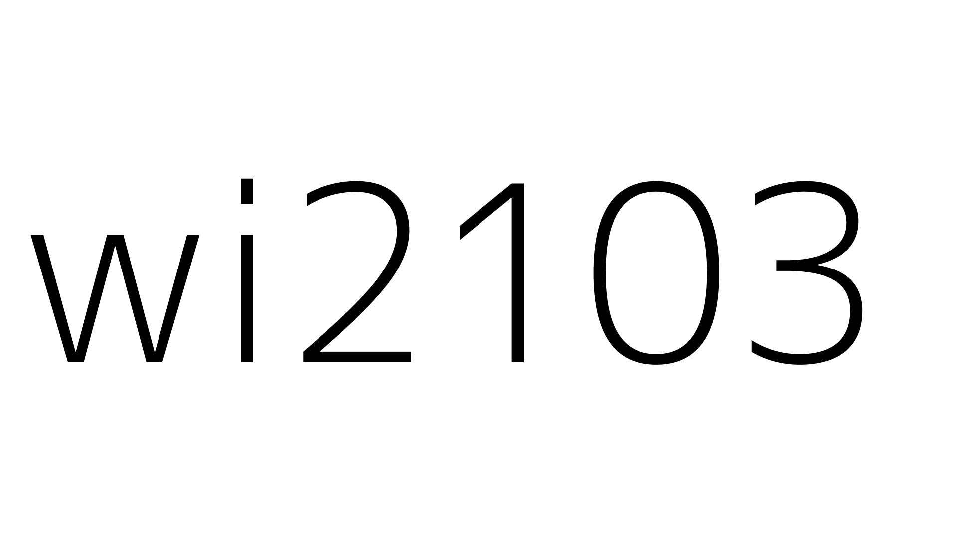 wi2103
