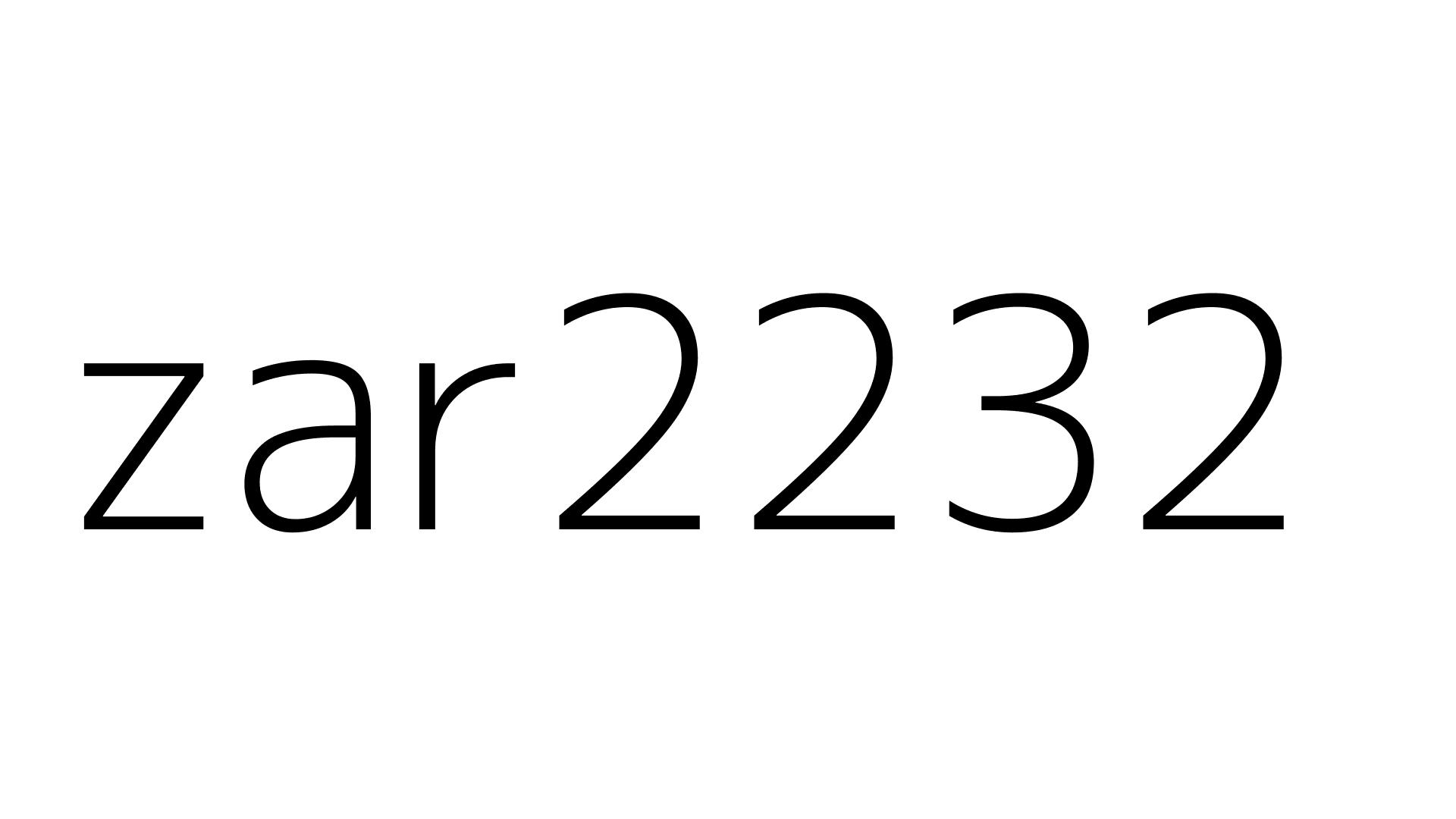 zar2232