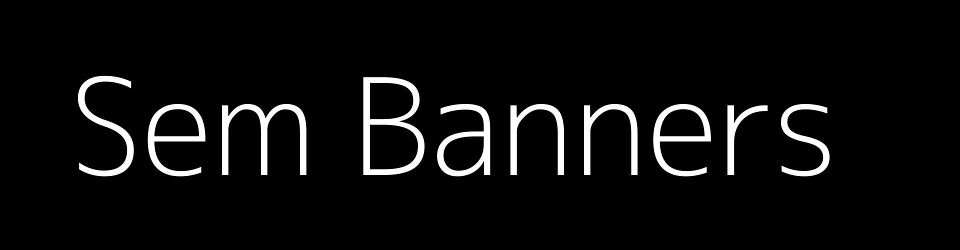 Sem banners