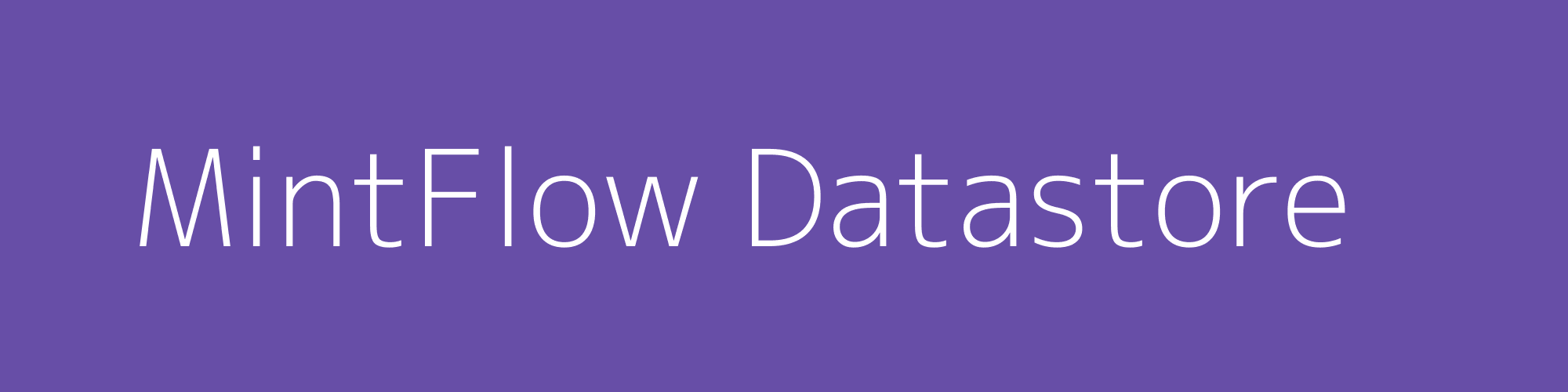 Mintflow datastore tools