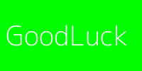 Good Luck Image
