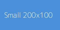 Small test image — blue background