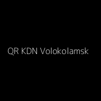 QR-код с контактами КДН г. Волоколамск