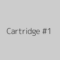 Cartridge #1