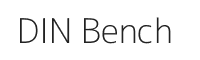 DIN bench