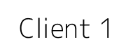 Client 1 logo