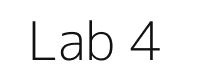 Lab 4