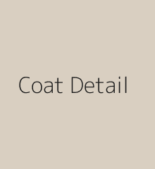 Camden Wool Coat fabric detail