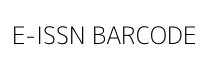 E-ISSN Barcode