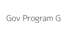 Government Program G logo