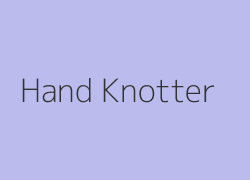 Hand Knotter