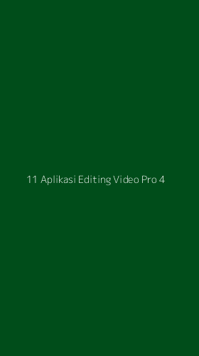 Tampilan Antarmuka Aplikasi 11 Aplikasi Editing Video Pro - 4