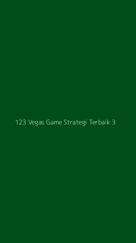 Tampilan Antarmuka Aplikasi 123 Vegas Game Strategi Terbaik - 3