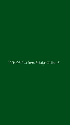 Tampilan Antarmuka Aplikasi 12shio3 Platform Belajar Online - 3