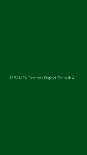 Tampilan Antarmuka Aplikasi 138alien Dompet Digital Terbaik - 4