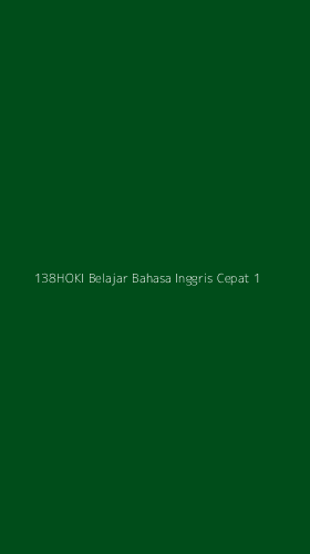 Tampilan Antarmuka Aplikasi 138hoki Belajar Bahasa Inggris Cepat - 1
