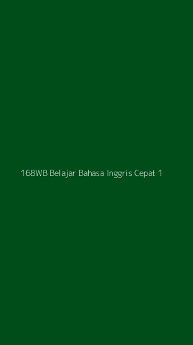 Tampilan Antarmuka Aplikasi 168wb Belajar Bahasa Inggris Cepat - 1