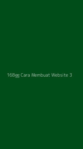 Tampilan Antarmuka Aplikasi 168gg Cara Membuat Website - 3