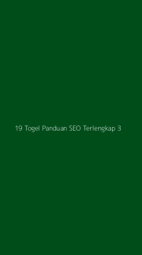 Tampilan Antarmuka Aplikasi 19 Togel Panduan Seo Terlengkap - 3