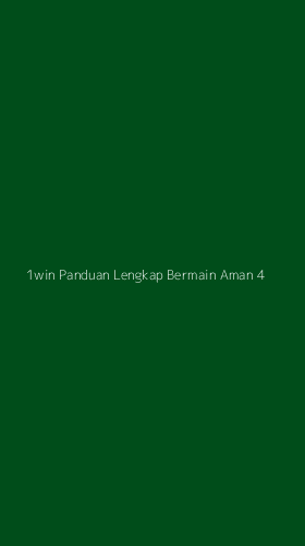 Tampilan Antarmuka Aplikasi 1win Panduan Lengkap Bermain Aman - 4