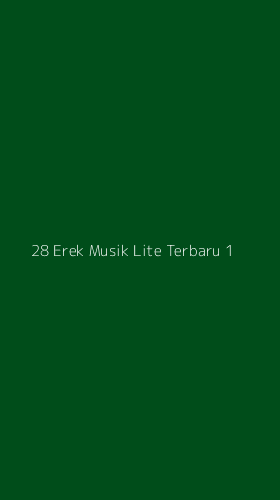Tampilan Antarmuka Aplikasi 28 Erek Musik Lite Terbaru - 1