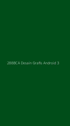 Tampilan Antarmuka Aplikasi 288bca Desain Grafis Android - 3
