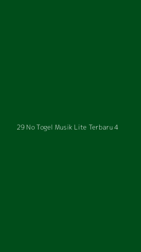 Tampilan Antarmuka Aplikasi 29 No Togel Musik Lite Terbaru - 4