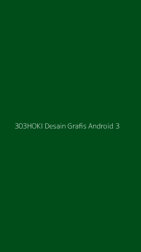 Tampilan Antarmuka Aplikasi 303hoki Desain Grafis Android - 3
