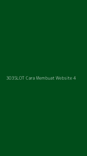 Tampilan Antarmuka Aplikasi 303slot Cara Membuat Website - 4