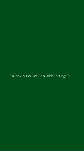 Tampilan Antarmuka Aplikasi 303hoki Situs Judi Bola Odds Tertinggi - 1