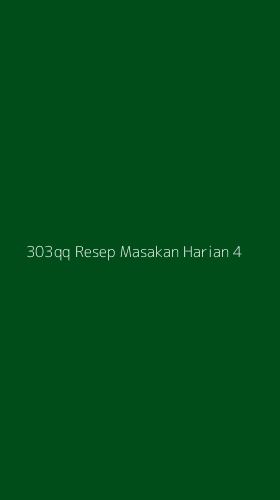 Tampilan Antarmuka Aplikasi 303qq Resep Masakan Harian - 4