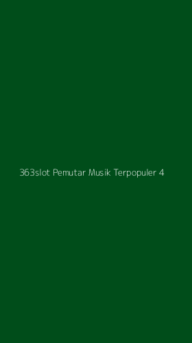 Tampilan Antarmuka Aplikasi 363slot Pemutar Musik Terpopuler - 4