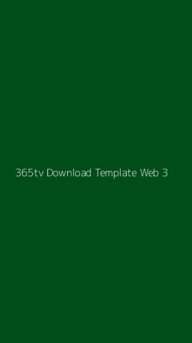 Tampilan Antarmuka Aplikasi 365tv Download Template Web - 3