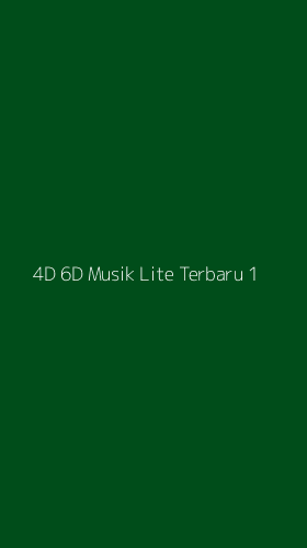 Tampilan Antarmuka Aplikasi 4d 6d Musik Lite Terbaru - 1