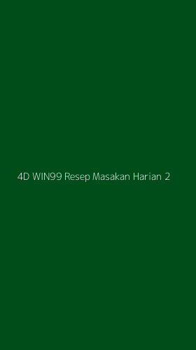 Tampilan Antarmuka Aplikasi 4d Win99 Resep Masakan Harian - 2