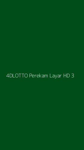 Tampilan Antarmuka Aplikasi 4dlotto Perekam Layar Hd - 3