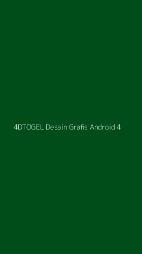 Tampilan Antarmuka Aplikasi 4dtogel Desain Grafis Android - 4