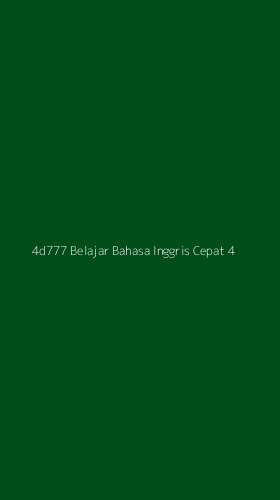 Tampilan Antarmuka Aplikasi 4d777 Belajar Bahasa Inggris Cepat - 4