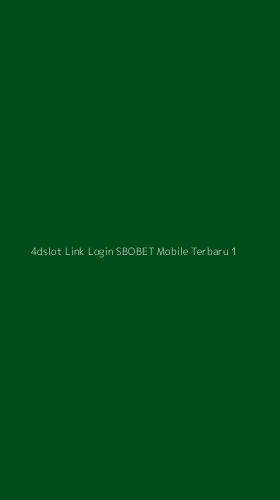 Tampilan Antarmuka Aplikasi 4dslot Link Login Sbobet Mobile Terbaru - 1