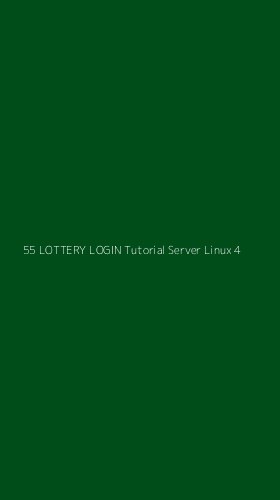 Tampilan Antarmuka Aplikasi 55 Lottery Login Tutorial Server Linux - 4