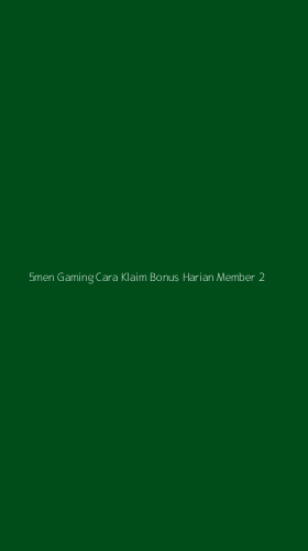 Tampilan Antarmuka Aplikasi 5men Gaming Cara Klaim Bonus Harian Member - 2