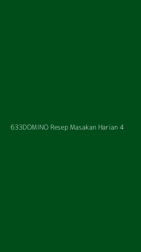 Tampilan Antarmuka Aplikasi 633domino Resep Masakan Harian - 4