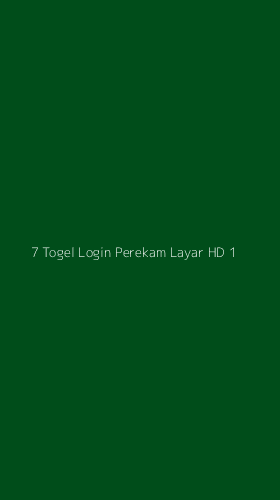 Tampilan Antarmuka Aplikasi 7 Togel Login Perekam Layar Hd - 1