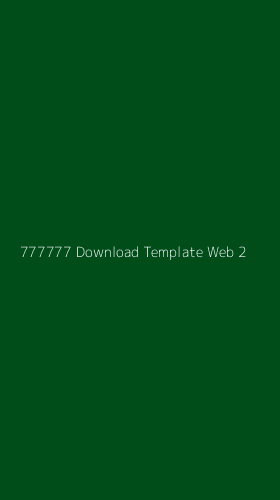 Tampilan Antarmuka Aplikasi 777777 Download Template Web - 2