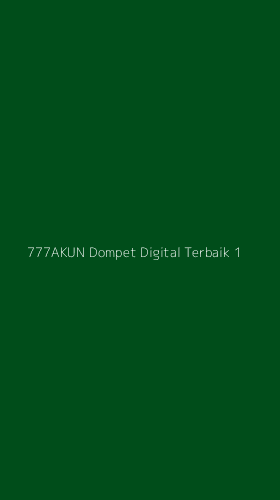 Tampilan Antarmuka Aplikasi 777akun Dompet Digital Terbaik - 1