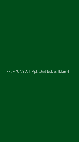 Tampilan Antarmuka Aplikasi 777akunslot Apk Mod Bebas Iklan - 4