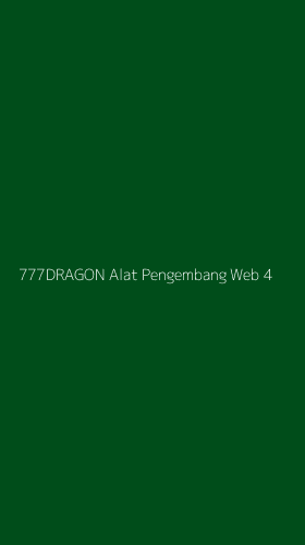 Tampilan Antarmuka Aplikasi 777dragon Alat Pengembang Web - 4
