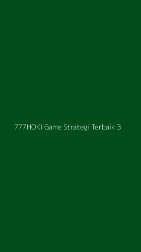 Tampilan Antarmuka Aplikasi 777hoki Game Strategi Terbaik - 3