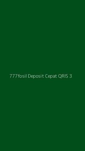 Tampilan Antarmuka Aplikasi 777fosil Deposit Cepat Qris - 3